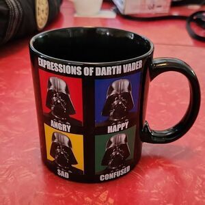 Star Wars Expressions of Darth Vader 20oz Coffee Mug